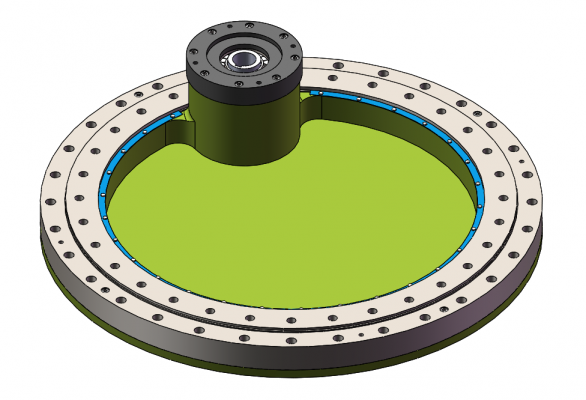 III-0955 内齿-同向-法兰-中实 4