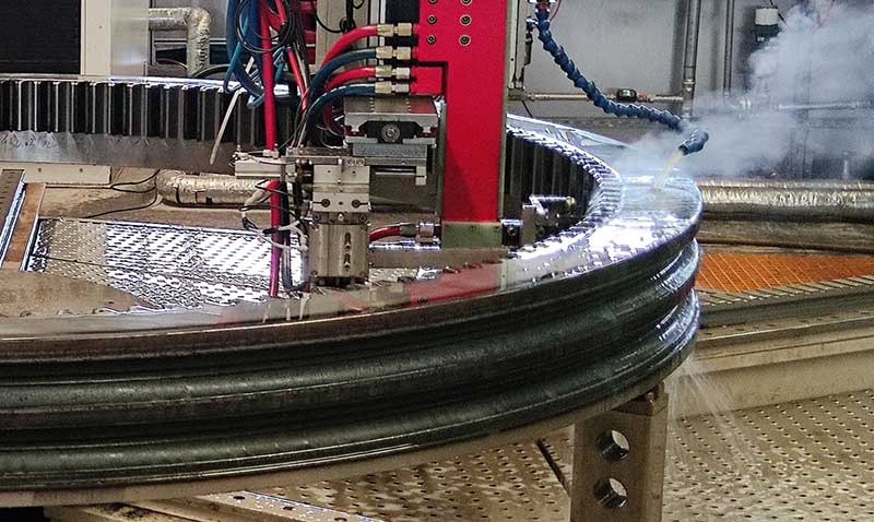 回转支承热处理