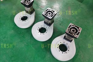 一款适合瞬间启动速度很高的设备的斜齿回转驱动