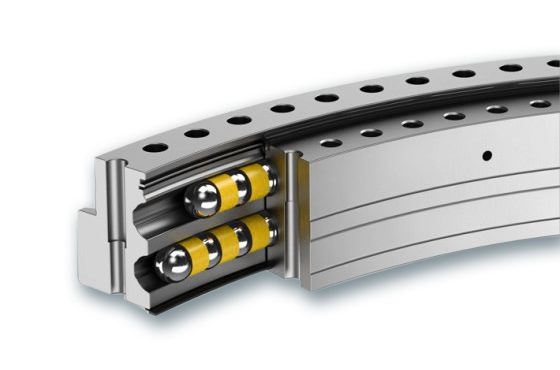 双排球回转支承模型图